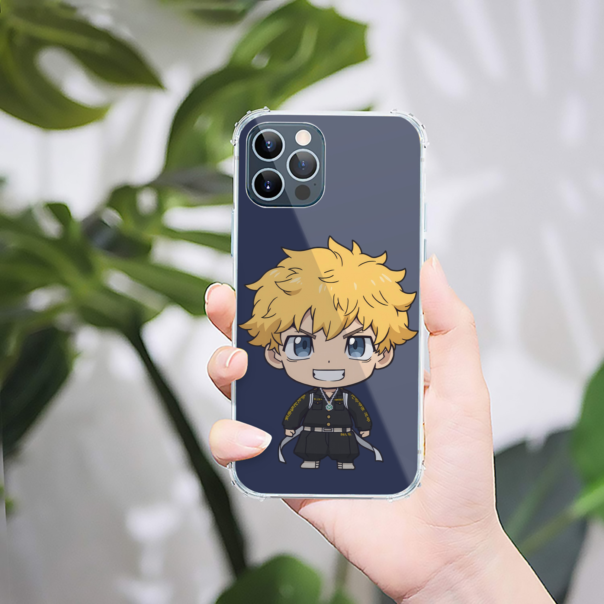 （画像用） 東京リベンジャーズ Tokyo Revengers 【iPhone 12シリーズ対応】透明スマホケース（クリアソフトケース）